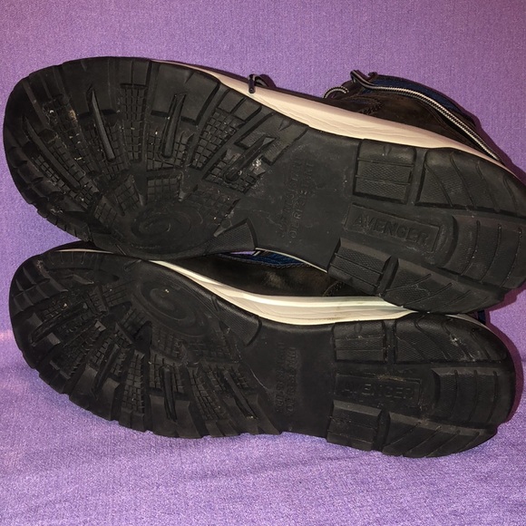 Used Men’s Avenger Edge Mid Work Boots A7702 Size 14 Carbon Toe, EH, Waterproof - Picture 9 of 11